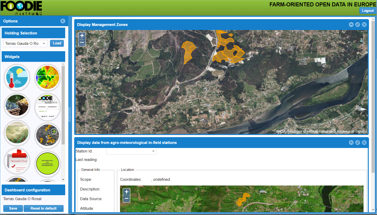 SmartV - Precision Viticulture Dashboard